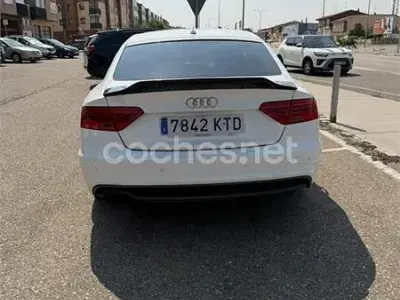 Usado Audi A5 Sportback S-Line 177 CV (130 kW) 2014 Blanco Utilitario