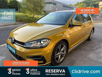 Usado VW Golf VII Advance 150 CV (110 kW) 2017 Amarillo Utilitario