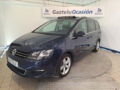 Usado VW Sharan Advance 140 CV (102 kW) 2014 Azul Monovolumen