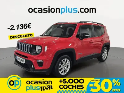 Usado Jeep Renegade Limited 130 CV (95 kW) 2024 Rojo SUV