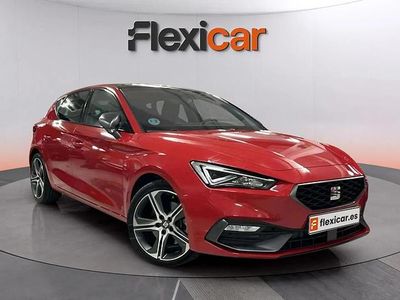 Usado Seat Leon FR 150 CV (110 kW) 2021 Rojo Berlina