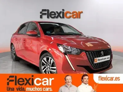 Usado Peugeot 208 Allure 100 CV (73 kW) 2020 Rojo Utilitario