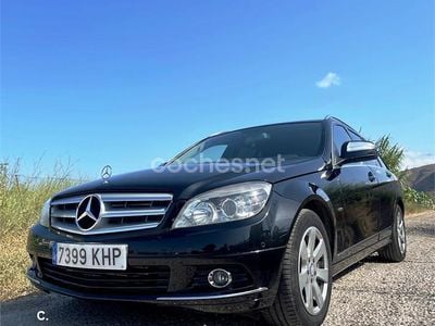 Negro Usado 2008 Mercedes C200 Elegance Familiar | 5995 € (Buen precio)
