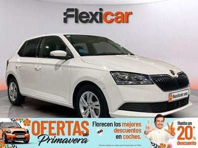 Usado Skoda Fabia Ambition 110 CV (80 kW) 2020 Blanco