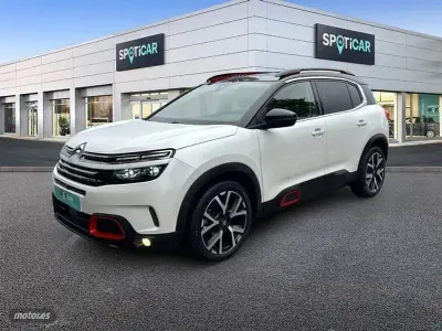 Usado Citroën C5 Aircross Live 131 CV (96 kW) 2019 Blanco SUV