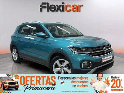 Usado VW T-Cross Sportline 150 CV (110 kW) 2022 Verde SUV