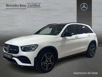 Usado Mercedes GLC220 AMG line 196 CV (144 kW) 2021 Blanco SUV