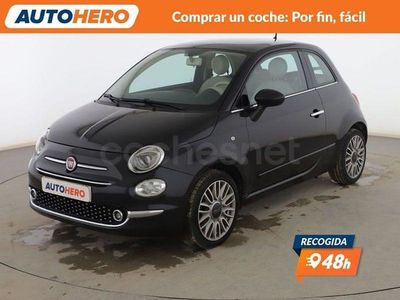 Usado Fiat 500 Lounge 70 CV (51 kW) 2016 Negro Berlina