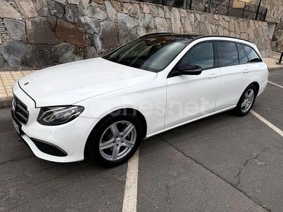 Usado Mercedes E220 194 CV (142 kW) 2017 Blanco Familiar