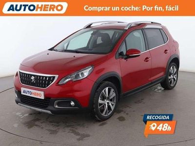 Rojo Usado 2018 Peugeot 2008 Allure SUV | 11.899 € (Precio justo)