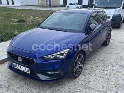 Azul Usado 2021 Seat Leon FR Berlina | 20.900 € (Precio justo)