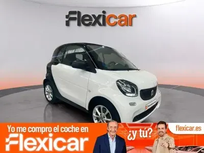 Usado Smart ForTwo Coupé 55 kW (75 CV) 2017 Blanco Coupe