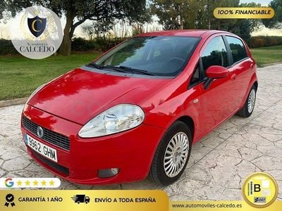 Usado Fiat Punto Classica 70 CV (51 kW) 2008 Granate Utilitario