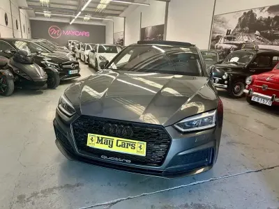 Usado Audi S5 354 CV (260 kW) 2018 Gris Coupe