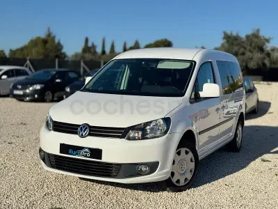 Usado VW Caddy Trendline 102 CV (75 kW) 2015 Blanco Monovolumen
