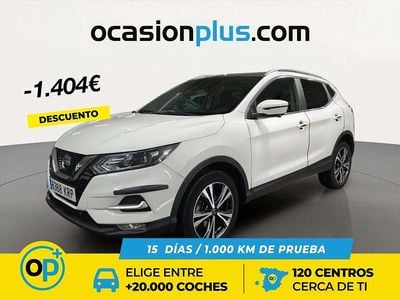 Usado Nissan Qashqai N-Connecta 115 CV (84 kW) 2018 Blanco SUV