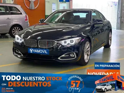 Usado BMW 420 Coupé 184 CV (135 kW) 2014 Azul Coupe