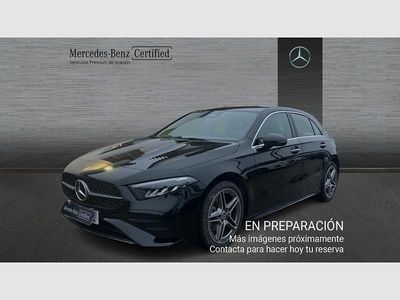 Usado Mercedes A200 AMG line 150 CV (110 kW) 2024 Negro Berlina