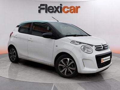 Usado Citroën C1 PureTech 82 CV (60 kW) 2017 Blanco Utilitario