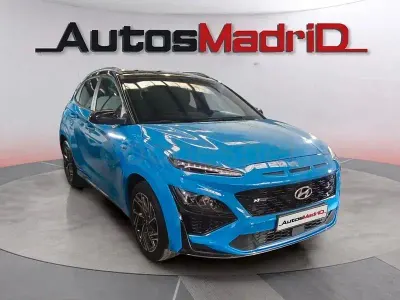 Usado Hyundai Kona N Line 120 CV (88 kW) 2022 Azul SUV