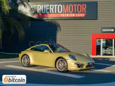 Usado Porsche 911 Carrera 4S 400 CV (294 kW) 2013 Amarillo Coupe