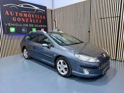 Usado Peugeot 407 136 CV (100 kW) 2006 Gris / plata Familiar