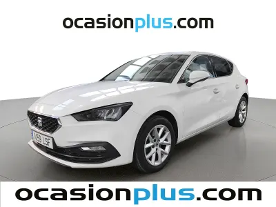 Usado Seat Leon Style 116 CV (85 kW) 2021 Blanco Utilitario