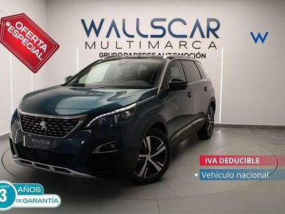 Verde Usado 2019 Peugeot 5008 GT-line Monovolumen | 17.990 € (Precio justo)