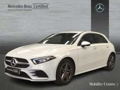 Usado Mercedes A250 AMG line 160 CV (117 kW) 2022 Digital white  metallic paint