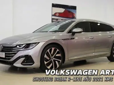 Usado VW Arteon R-line 150 CV (110 kW) 2020 Gris Familiar