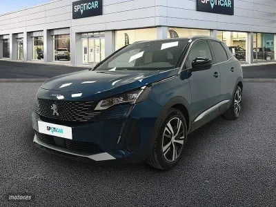 Usado Peugeot 3008 GT 130 CV (95 kW) 2024 Azul SUV