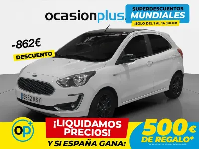 Usado Ford Ka 85 CV (62 kW) 2019 Blanco Berlina