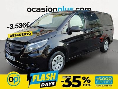 Usado Mercedes Vito 136 CV (100 kW) 2018 Negro Van