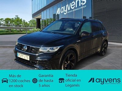 Usado VW Tiguan R-line 150 CV (110 kW) 2021 Negro SUV