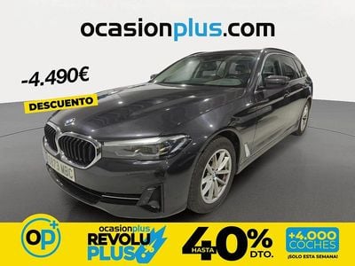Usado BMW 520 190 CV (139 kW) 2022 Gris Familiar