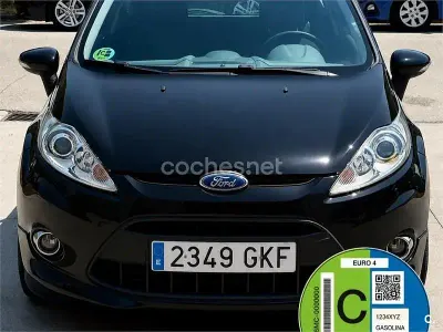 Usado Ford Fiesta Sport 100 CV (73 kW) 2008 Negro Utilitario