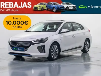 Usado Hyundai Ioniq 141 CV (103 kW) 2016 Blanco Utilitario