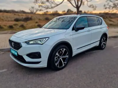 Usado Seat Tarraco FR 245 CV (180 kW) 2021 Blanco SUV