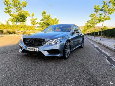 Usado Mercedes E350 Avantgarde 211 CV (155 kW) 2014 Gris / plata Berlina