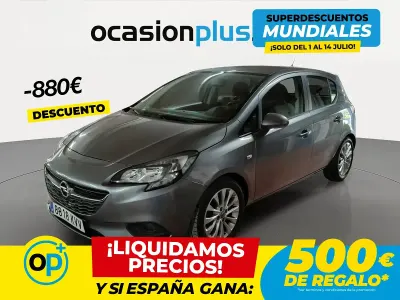 Usado Opel Corsa Selective 90 CV (66 kW) 2019 Gris Utilitario