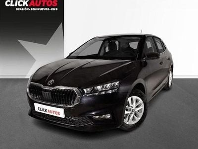 Usado Skoda Fabia Ambition 110 CV (80 kW) 2024 Negro Utilitario