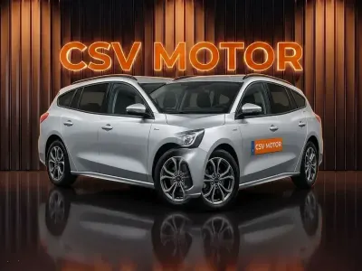 Usado Ford Focus ST-Line 125 CV (91 kW) 2024 Gris Utilitario