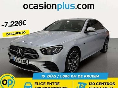 Usado Mercedes E300 320 CV (235 kW) 2021 Plateado Berlina
