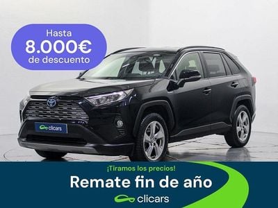 Negro Usado 2021 Toyota RAV4 Hybrid Advance SUV | 28.490 € (Precio justo)