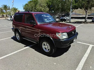 Usado Toyota Land Cruiser 125 CV (91 kW) 1999 Granate SUV