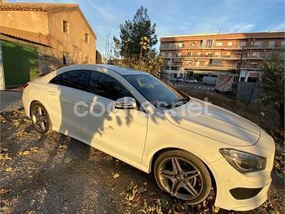 Usado Mercedes CLA200 AMG line 136 CV (100 kW) 2015 Blanco Berlina