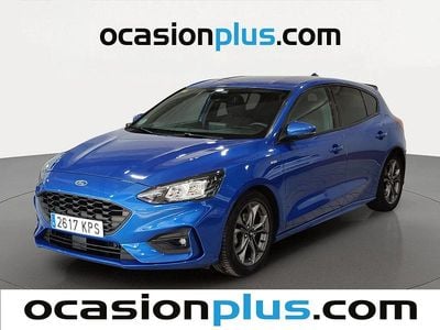 Usado Ford Focus ST-Line 125 CV (91 kW) 2018 Azul Utilitario