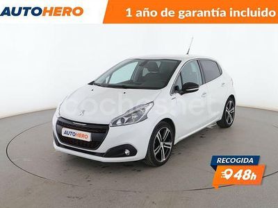 Usado Peugeot 208 GT-line 111 CV (81 kW) 2018 Blanco Utilitario