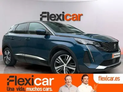 Usado Peugeot 3008 Allure 131 CV (96 kW) 2021 Azul SUV