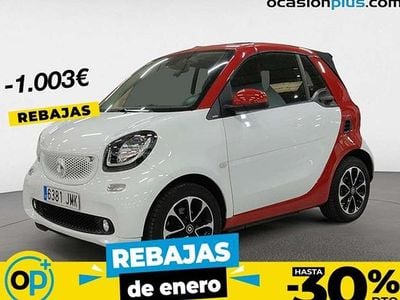 Blanco Usado 2016 Smart ForTwo Cabrio Passion Descapotable | 12.547 € (Precio justo)
